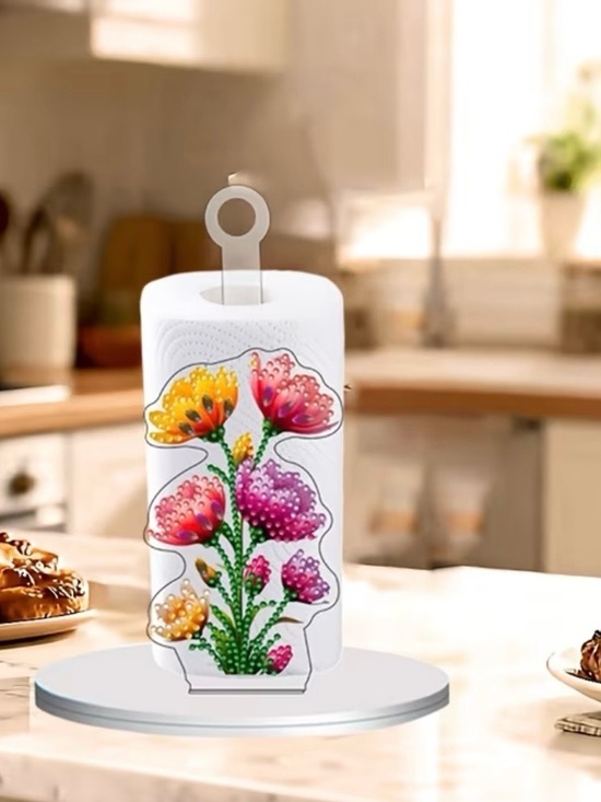 Hand Crafted Other - Handcrafted Paper Towel Holder - sealed